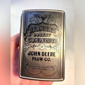 John Deere Card or cigarette holder